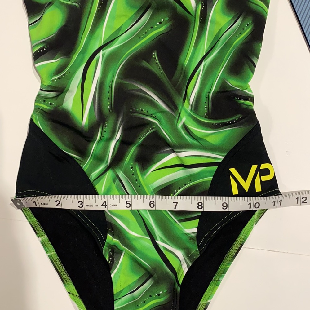 Michael Phelps SZ 26 Aqua Infinity One Piece Swimsuit Bathing Suit New D29 - Picture 13 of 15